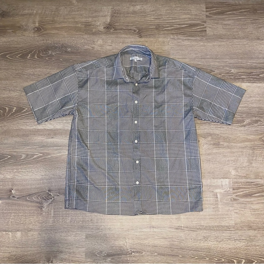 Urban Outfitters Oversized Houndstooth Shirt